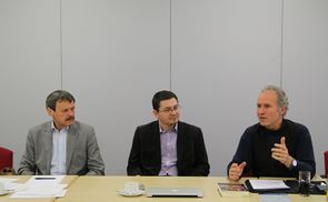 V. l.: Univ.-Prof. DDr. Johann K. Brunner, Dr. Heinz Niederleitner und Dr. Markus Schlagnitweit.