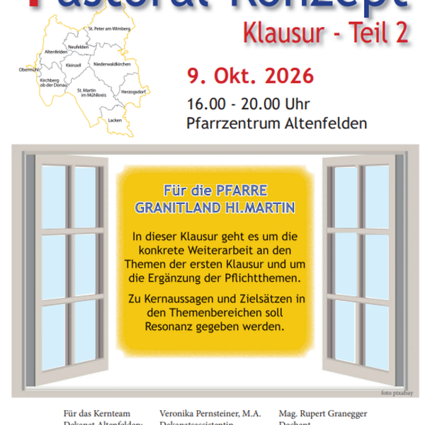 Pastoralkonzeptklausur
