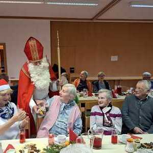 Begegnung mit dem Nikolaus