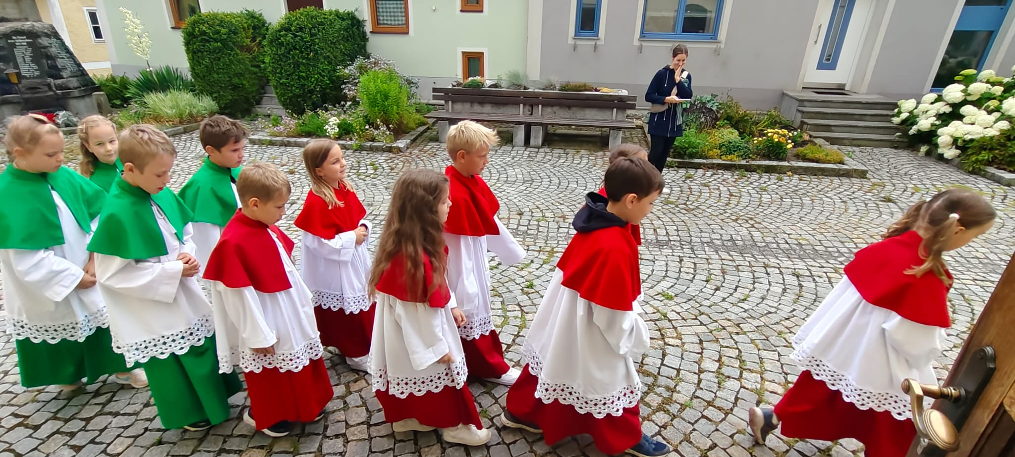 Aufnahme Ministrant*innen