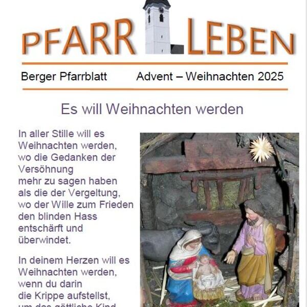 Pfarrblatt Dezember 2025