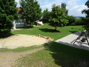 Unser Garten bietet viele Möglichkeiten