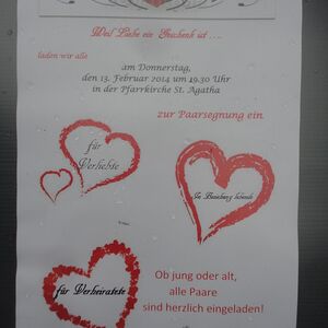 Valentinsmesse – Paarsegnung