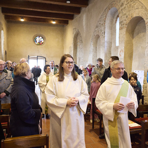 Einzug in die Martinskirche