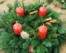 Adventkranzbinden im Haus der Frau / © Hintringer / Haus der Frau Adventkranzbinden im Haus der Frau