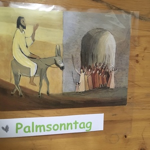 Osterweg für Familie