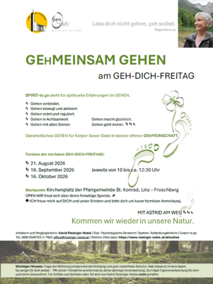 spirituelles Gehen