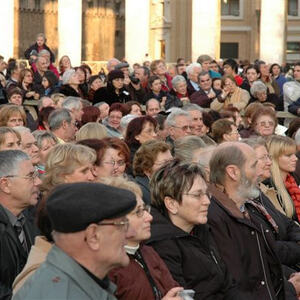 Rom - Christbaum für Papst