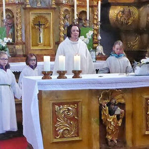 Neue Wortgottesdienstleiterin Regina Malfent.