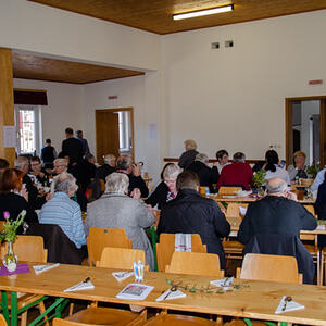 Fastensuppenessen in der Pfarre Kopfing