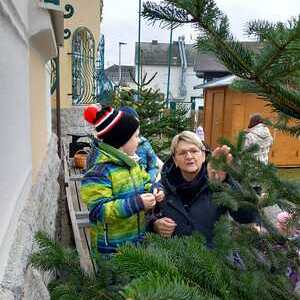 Besuch beim Bürgermeister