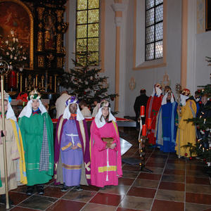 Sternsinger in Burgkirchen