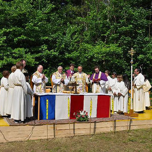 Gedenkfeier 200 Jahre Schlacht um Ebelsberg im Schloßpark