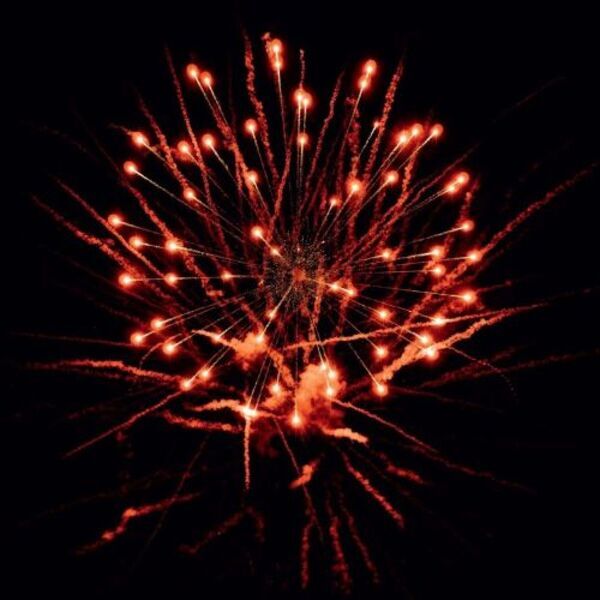 Feuerwerk am Nachthimmel