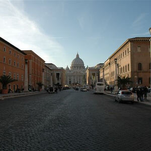 Rom - Christbaum für Papst