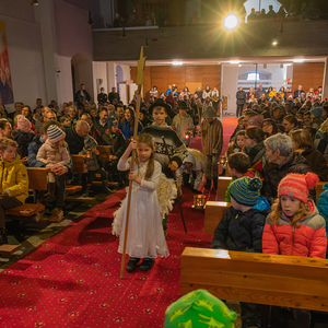 Kindermette in der Pfarre Kirchdorf an der Krems. Gestalltung Jungschar-Team Kirchdorf