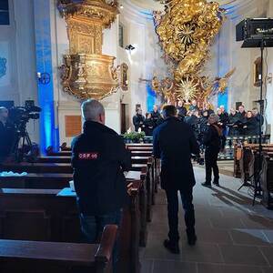 Friedenslicht-Übergabe