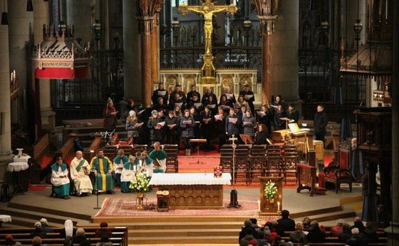 Der SingenHilft.-Gottesdienst mit dem Konservatorium für Kirchenmusik.