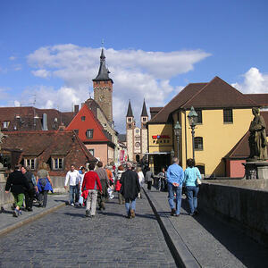 Pilgerweg in Würzburg