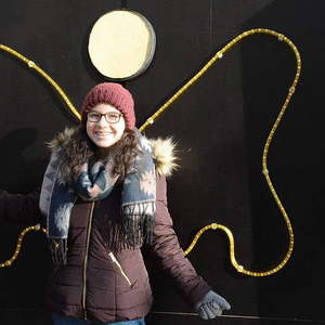 Engel-Treff auf der Landstraße