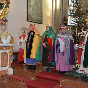Dreikönigsmesse in der Pfarrkirche Kopfing