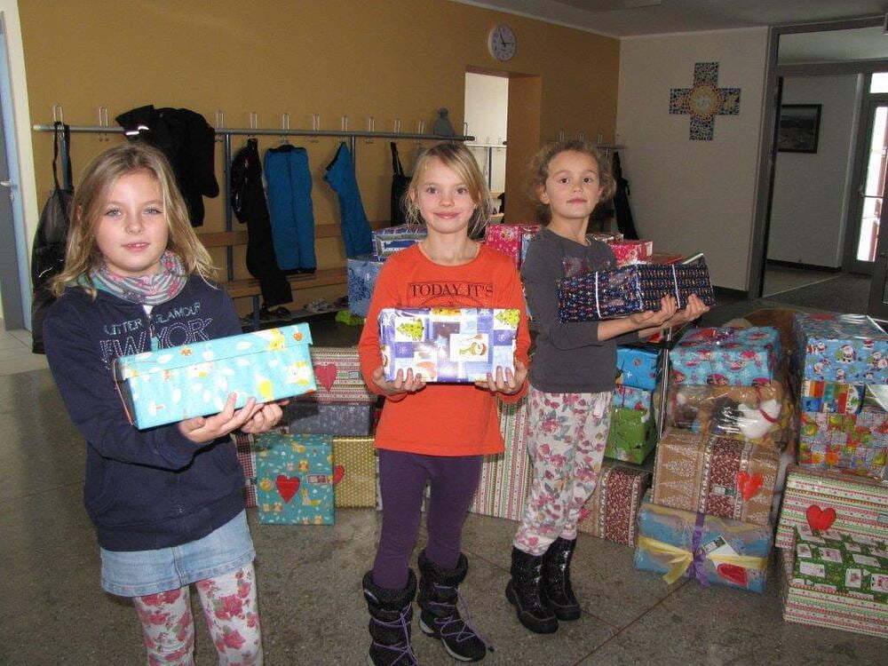 Schuhschachtelaktion Traberg 2015