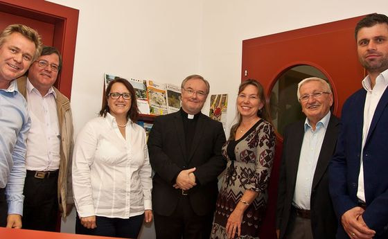 GV Lederhilger in der Kirchenbeitragsstelle Schärding