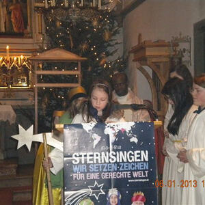 Sternsingen 2013