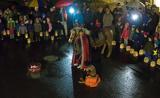 Martinsfest 2017 in der Pfarre Kopfing