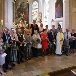 Gottesdienst mit den Jubelpaaren