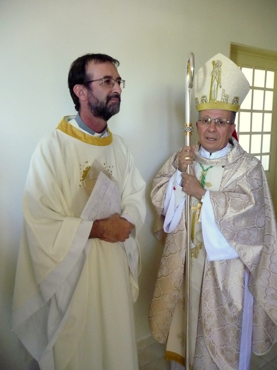 Bischof Josafá und Generalvikar Christian Mayr.  © Lederhilger