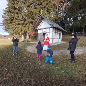 Hl. St. Nikolaus kam nach Eberschwang