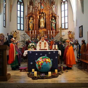 Sternsingeraktion 2018, Pfarre Neumarkt im Mühlkreis