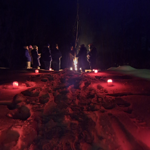Schnee-Feuer