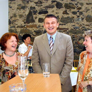 Pfarrvisitation - Empfang Behördenvertreter