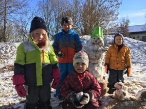 ENDLICH SCHNEE……