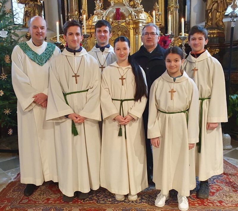 Ministranten-Familie Grasl