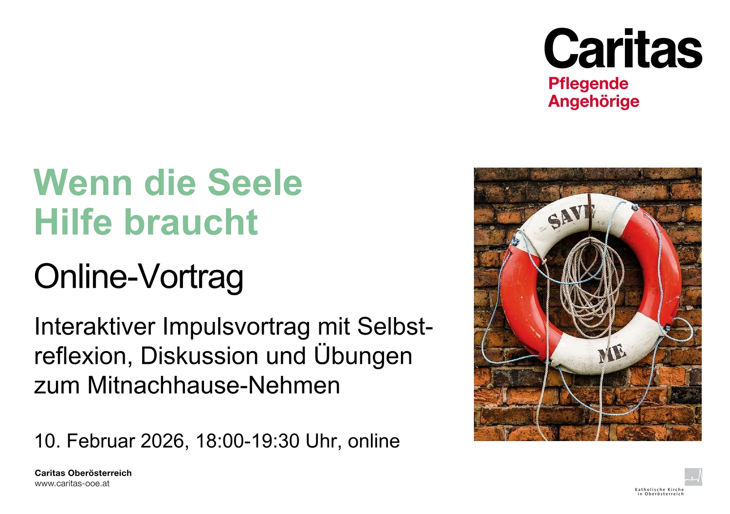 Wenn die Seele Hilfe braucht