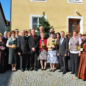 Feier der Jubelhochzeiten