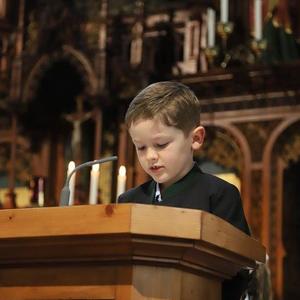 Beim Bußakt denken wir an Jesus, der uns in den Sakramenten nahe kommt.