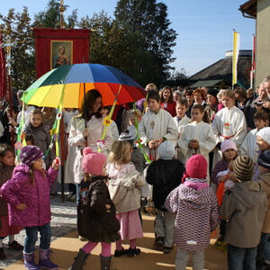 Erntedankfest und Pfarrhofsegnung 2011