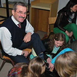 Vorstellgottesdienst und Schuhputzaktion der Firmlinge