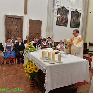 Patrozinium und Ehejubiläum in Eggelsberg