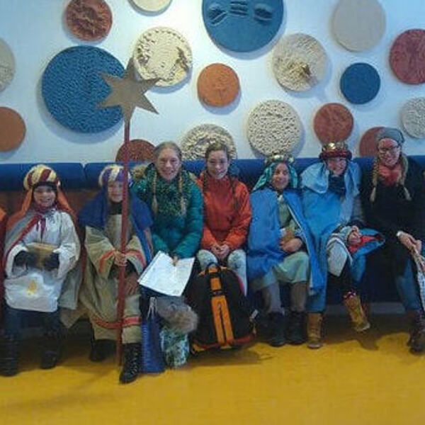 Sternsingen 2017 - zu Besuch im LPZ Christkindl