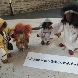 Ich gehe ein Stück mit dir