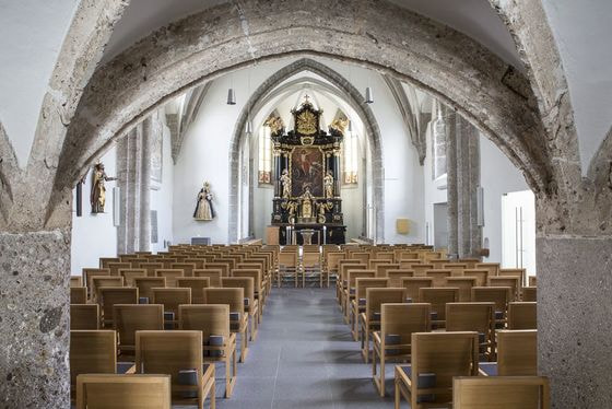 Innenraum der Pfarrkirche Ternberg