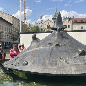 Brunnen am Domplatz in Brixen