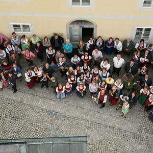 Erntedankfest mit Pfarrfoto