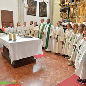 in der Pfarrkirche Eggelsberg
