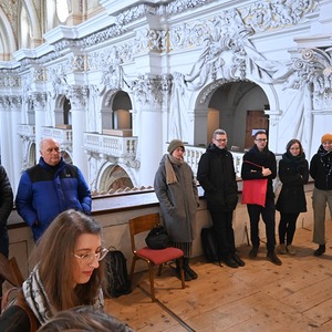 Besuch im Stift St. Florian an der Brucknerorgel